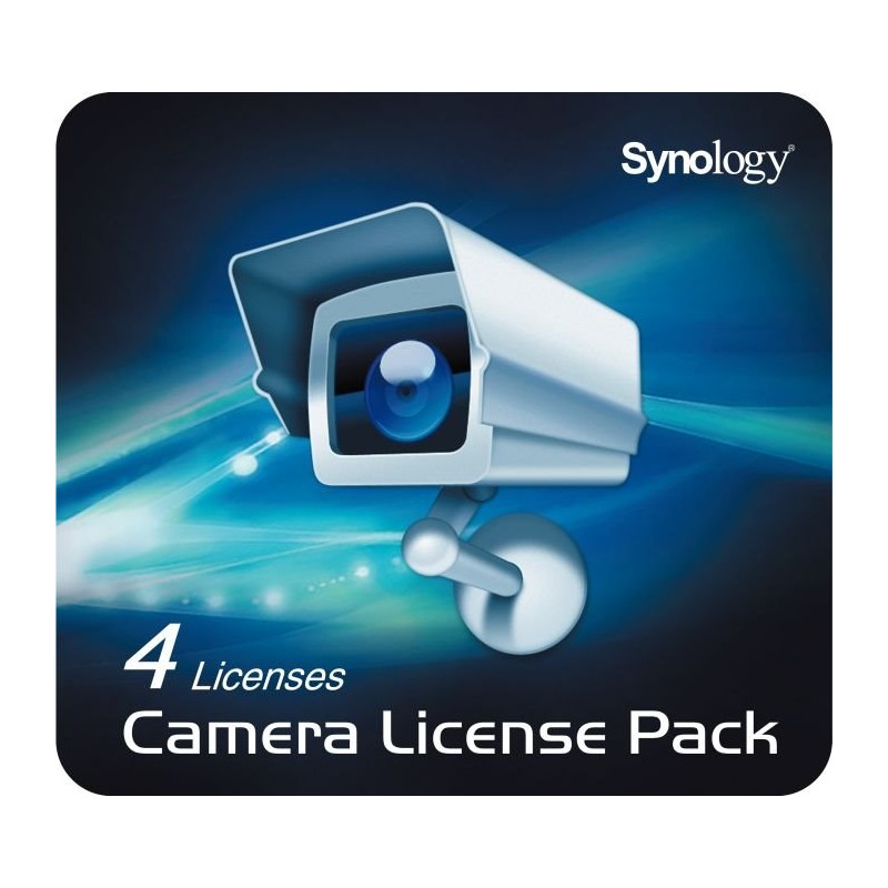 Synology Licenční balíček pro kamery - 4 kamery