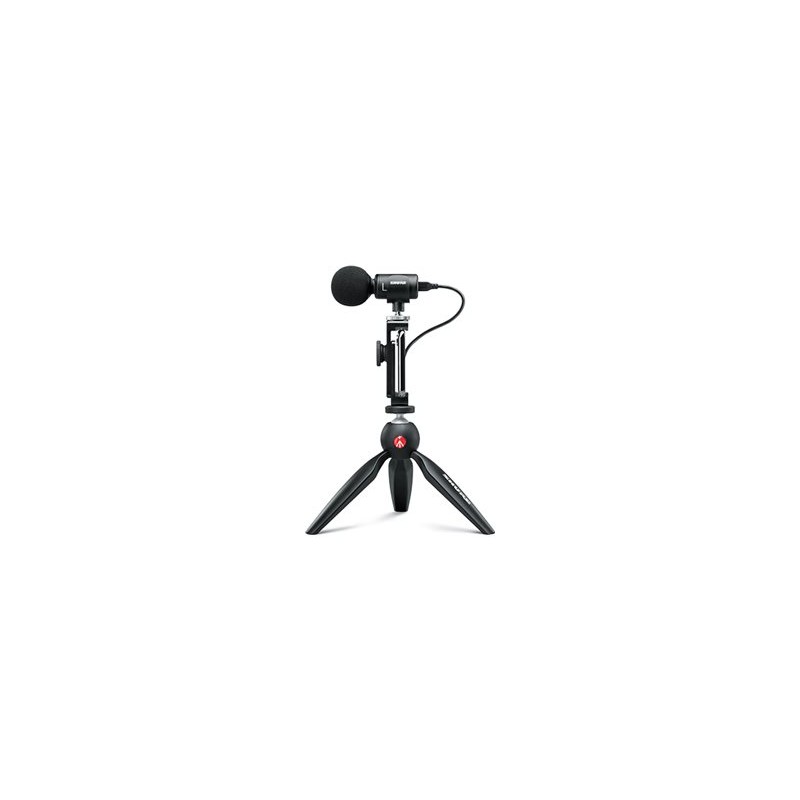 MV88+DIG-VIDKIT, Cardioid or Bidirectional Stereo Condens