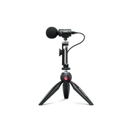 MV88+DIG-VIDKIT, Cardioid or Bidirectional Stereo Condens