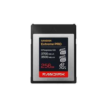 Sandisk CFexpress 4.0 Type B Cards PCIe4 SDCFEB256GGN4NN