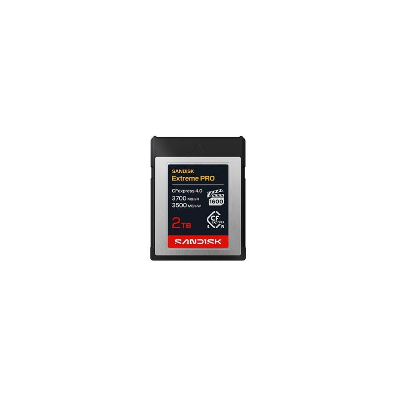 SanDisk Extreme PRO CFexpress 4.0 B Card SDCFEB2T00GN4NN