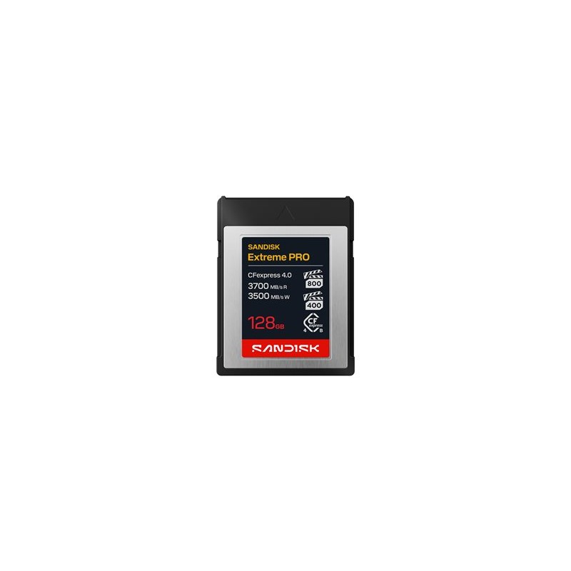 Sandisk CFexpress 4.0 Type B Cards PCIe4 SDCFEB128GGN4NN