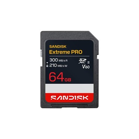 SanDisk Extreme PRO UHS-II Cards UHS-II SDSDXEM064GGN4IN