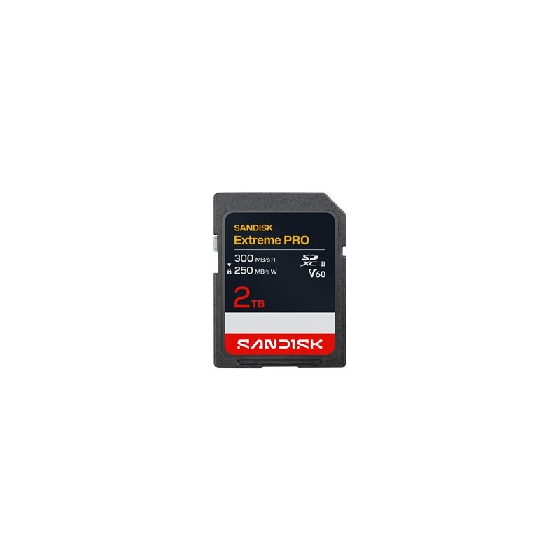 SanDisk Extreme PRO UHS-II Cards UHS-II SDSDXEM2T00GN4IN