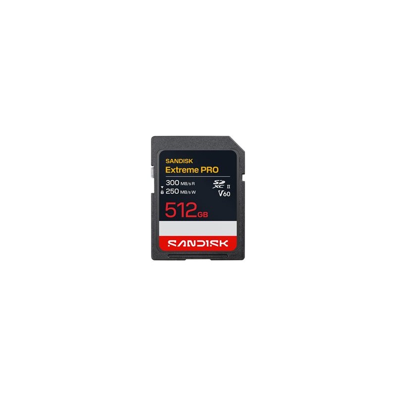 SanDisk Extreme PRO UHS-II Cards UHS-II SDSDXEM512GGN4IN