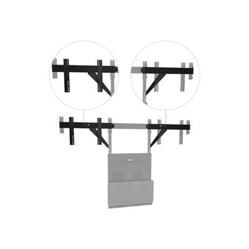 C2G TFSA2X, Tempo Floor Support Dual Kit 80-98