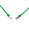 SOLARIX 10G patchkabel CAT6A SFTP LSOH 10m,zelený