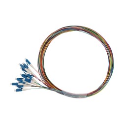 Pigtail 9/125 LCupc SM OS 1,5m, balení 12ks barvy