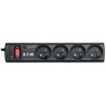 Eaton Protection Strip 4 FR, přepěťová ochrana, 4 zásuvky, 1m