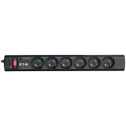 Eaton Protection Strip 6 FR, přepěťová ochrana, 6 zásuvek, 1m