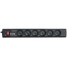 Eaton Protection Strip 6 FR, přepěťová ochrana, 6 zásuvek, 1m