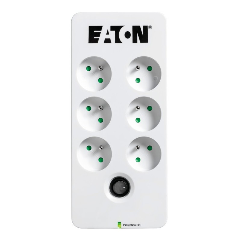 Eaton Protection Box 6 FR, přepěťová ochrana, 6 zásuvek, 1m