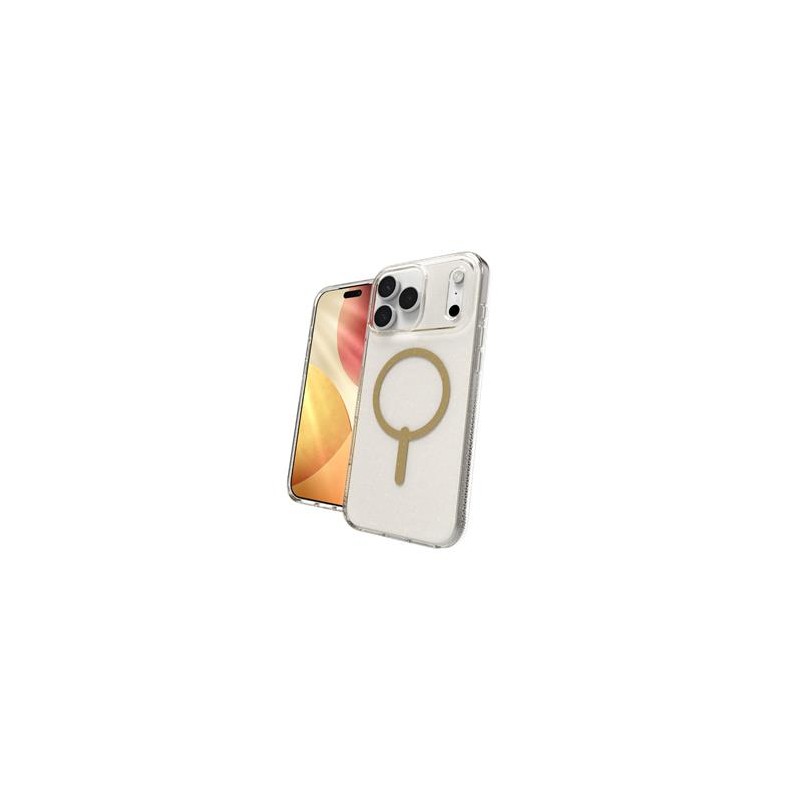 ZAGG Ochranný kryt Milan Snap Apple 17 Pro Max Glitter Gold