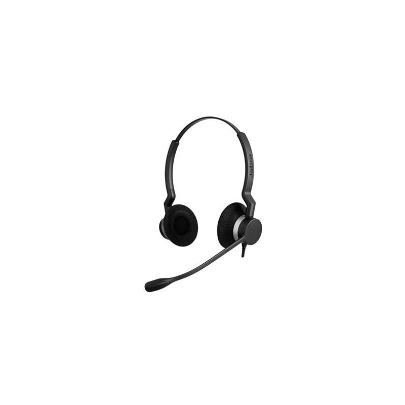 Jabra BIZ 2300/Stereo/USB/Drát/MS/Černá