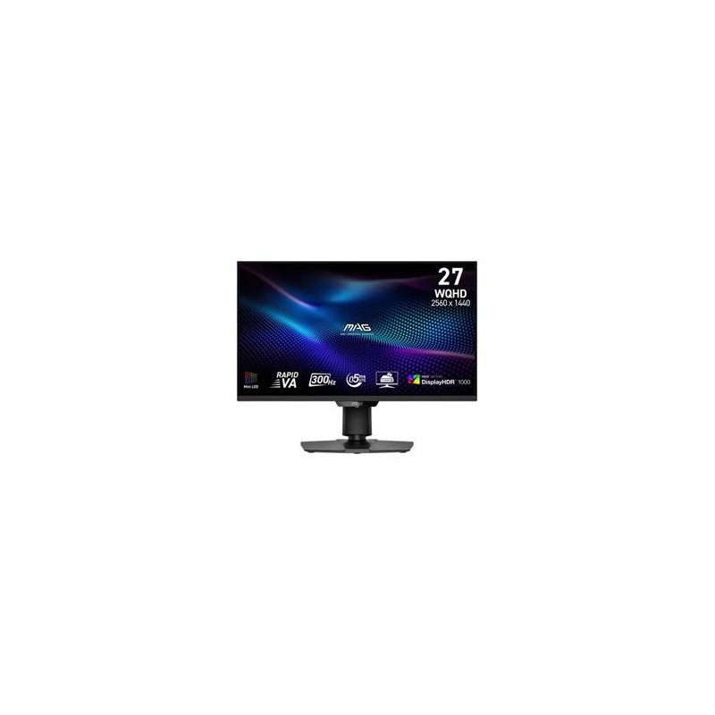 MSI Gaming monitor MAG 274QPF E20,27" Rapid IPS/2560x1440(WQHD)/200Hz/0,5ms/2xHDMI/DP/USB-C/Výšk. nastavitelný/Pivot