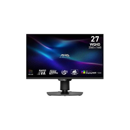 MSI Gaming monitor MAG 274QPF E20,27" Rapid IPS/2560x1440(WQHD)/200Hz/0,5ms/2xHDMI/DP/USB-C/Výšk. nastavitelný/Pivot