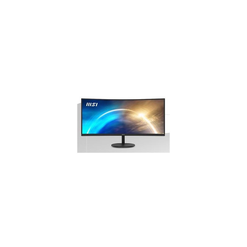 MSI monitor PRO MP341CQ E12, 34" VA zakřivený /3440x1440 (UWQHD)/120Hz/1ms/2 x HDMI/DP/černý