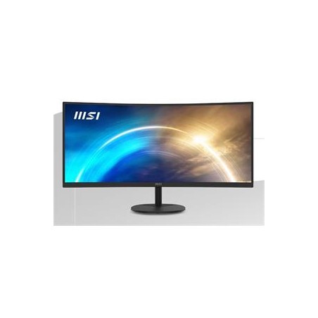 MSI monitor PRO MP341CQ E12, 34" VA zakřivený /3440x1440 (UWQHD)/120Hz/1ms/2 x HDMI/DP/černý