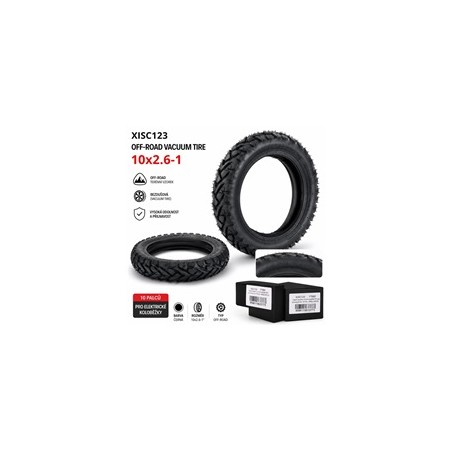Electric Scooter Tubeless Road Tire 10x2-6.1 10"