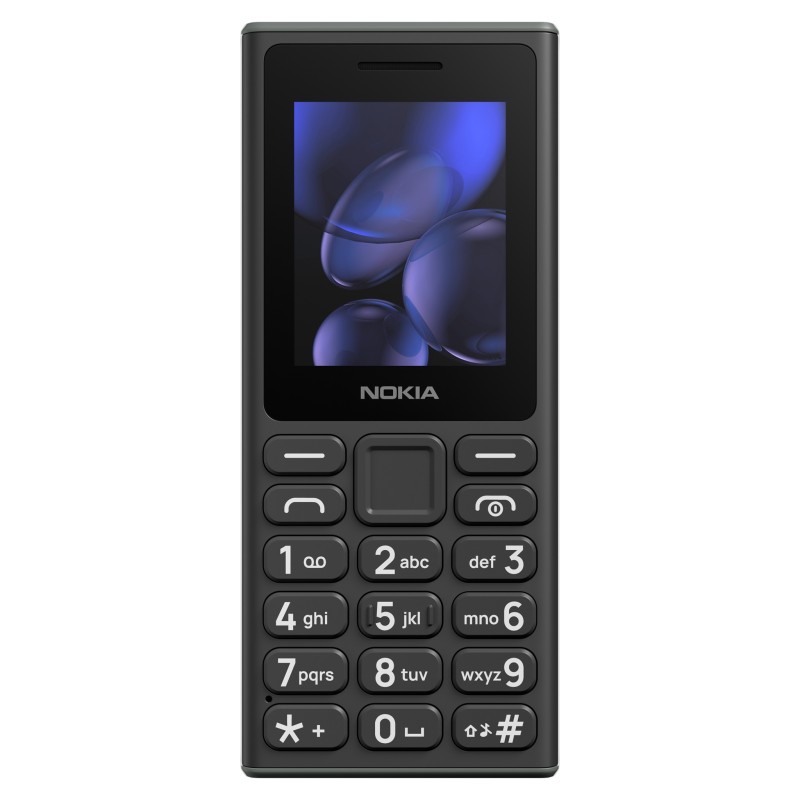 Nokia 105 Dual SIM, 2G, černá (2025), (CZ, SK, HU)