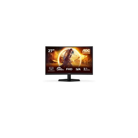 AOC MT VA LCD WLED 27" C27G42ZE - Fast VA panel, 1920x1080, 260Hz, 1ms, HDMI, DP, Zakřivený