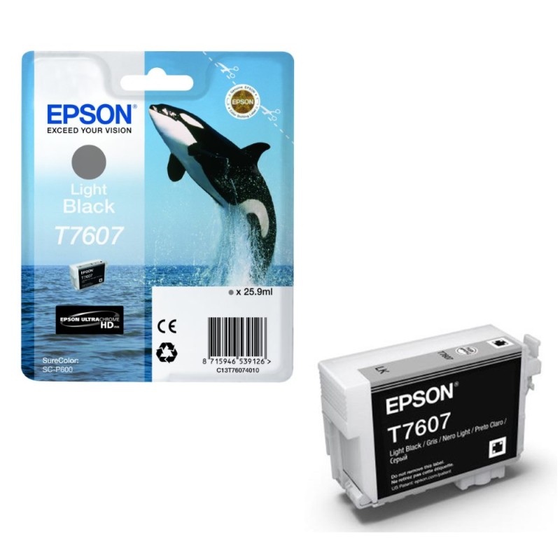 Epson T7607 Ink Cartridge Light Black