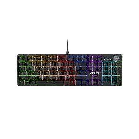 MSI herní klávesnice FORGE GK320 Red/ drátová/ mechanická/ RGB podsvícení/ USB/ CZ+SK layout FORGEGK320RED