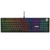 MSI herní klávesnice FORGE GK320 Red/ drátová/ mechanická/ RGB podsvícení/ USB/ CZ+SK layout FORGEGK320RED