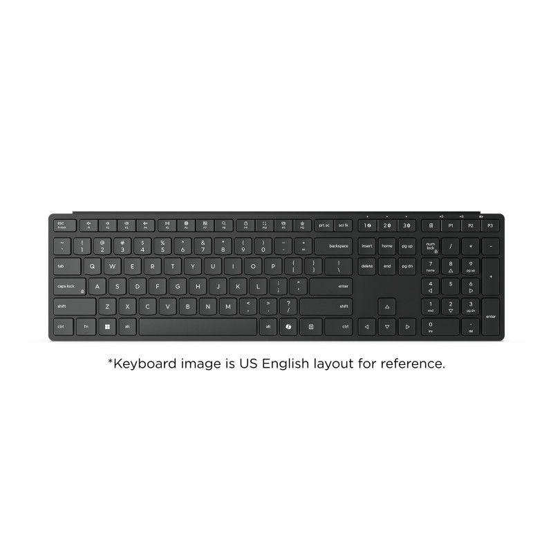 Lenovo Wireless Multi-Mode Pro Keyboard 6000/USB+BT/CZ/Černá