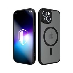3mk ochranný kryt Misty MagCase Black pro Apple iPhone 15