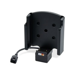 Car cradle with Pogo-Pin charging, Pigtail 6-Pin Molex Connector (length 12cm), incl. Tilt Swivel for Newland MT93