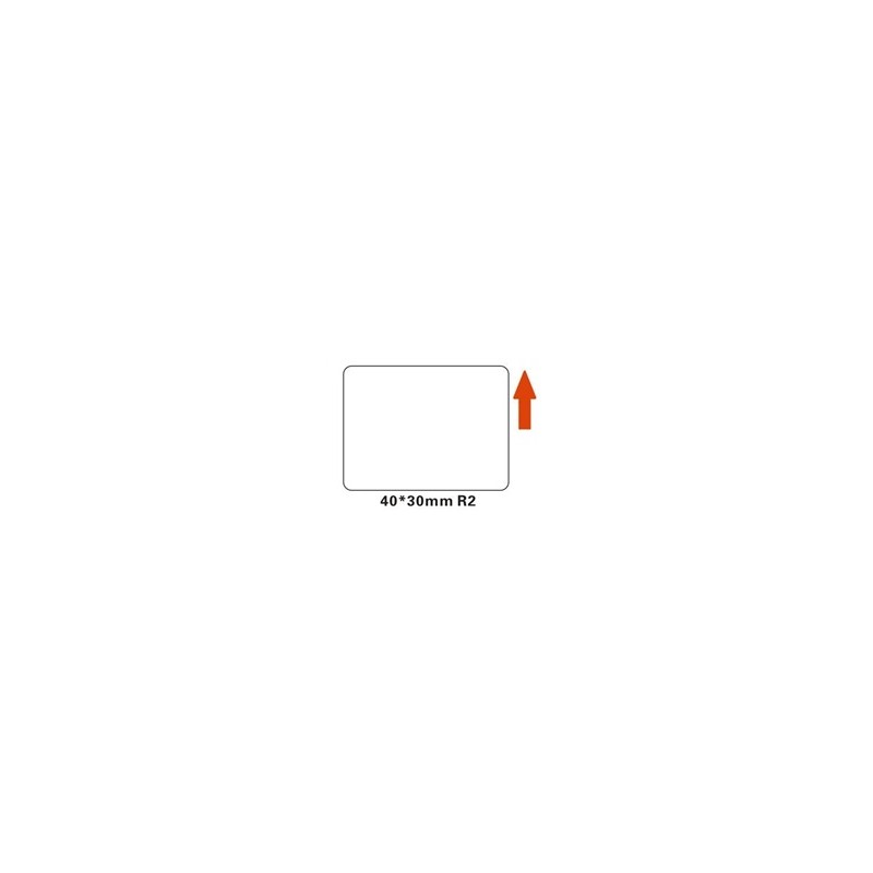 Niimbot štítky R 40x30mm 230ks White pro B21, B21S, B3S, B1