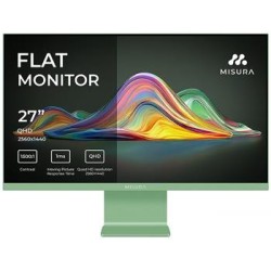 MISURA 27" LED VIVA P26M2741QKAP01/ IPS/ 2560x1440 (QHD)/ 1ms/ 350 cd/m2/ 1500:1/ HDMI/ DP/ USB-C/ pistáciově zelená