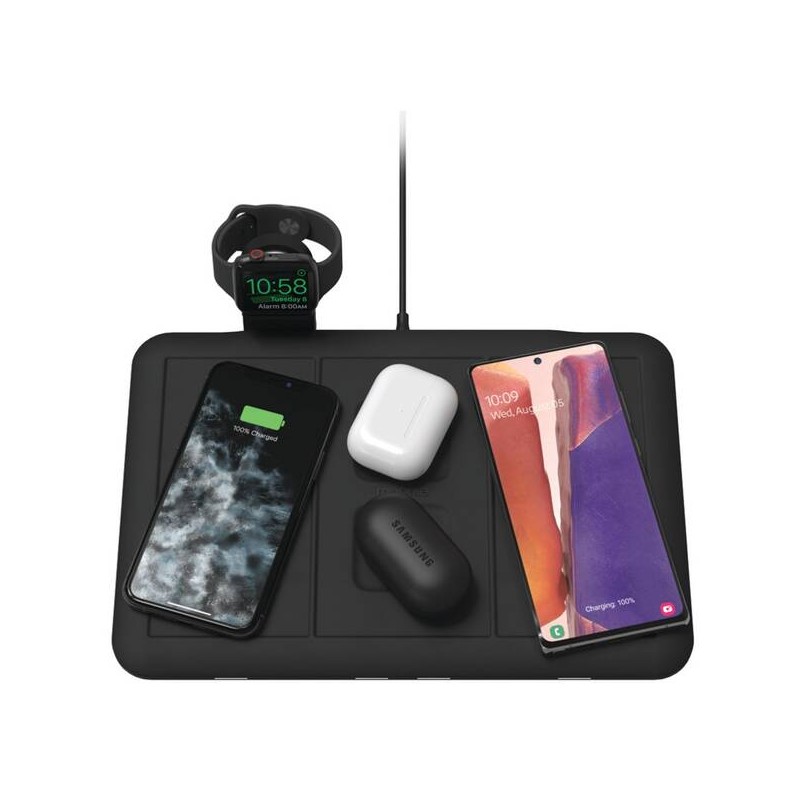 Mophie 4v1 bezdrátová podložka - černá