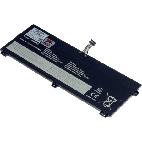 Baterie T6 Power pro Lenovo ThinkPad X13 Yoga Gen 1, X390 Yoga, 4340mAh, 50Wh, 3cell, Li-Pol