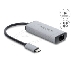 USB-C Network Adapter 10 Gigabit LAN 1 x