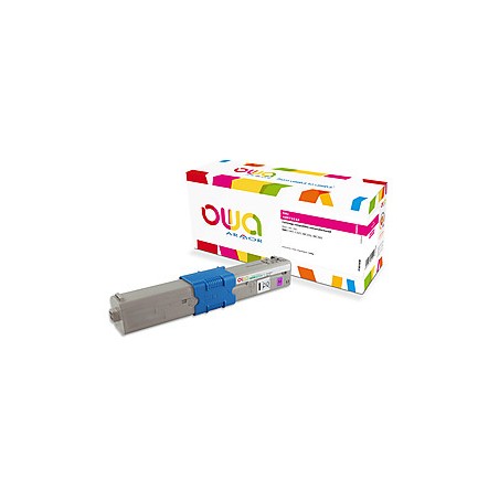 OWA Armor toner pro OKI C301, C321, MC332, MC342, 1500p, 44973534, červená/magenta