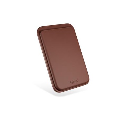 Epico Mag+ Leather Wallet - hnědá