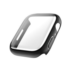 PanzerGlass - Ochrana obrazovky pro chytré hodinky - sklo - barva rámu černá - pro Apple Watch Series 7 (45 mm)