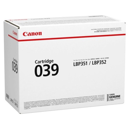 Canon TONER CRG 039 černý pro i-Sensys LBP 351 a 352 (11 000 str.)