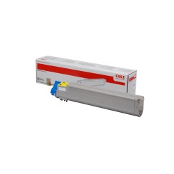 OKI originální toner 43837129, yellow, 22000str.
