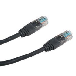 DATACOM Patch cord UTP cat5e 7M černý 1551