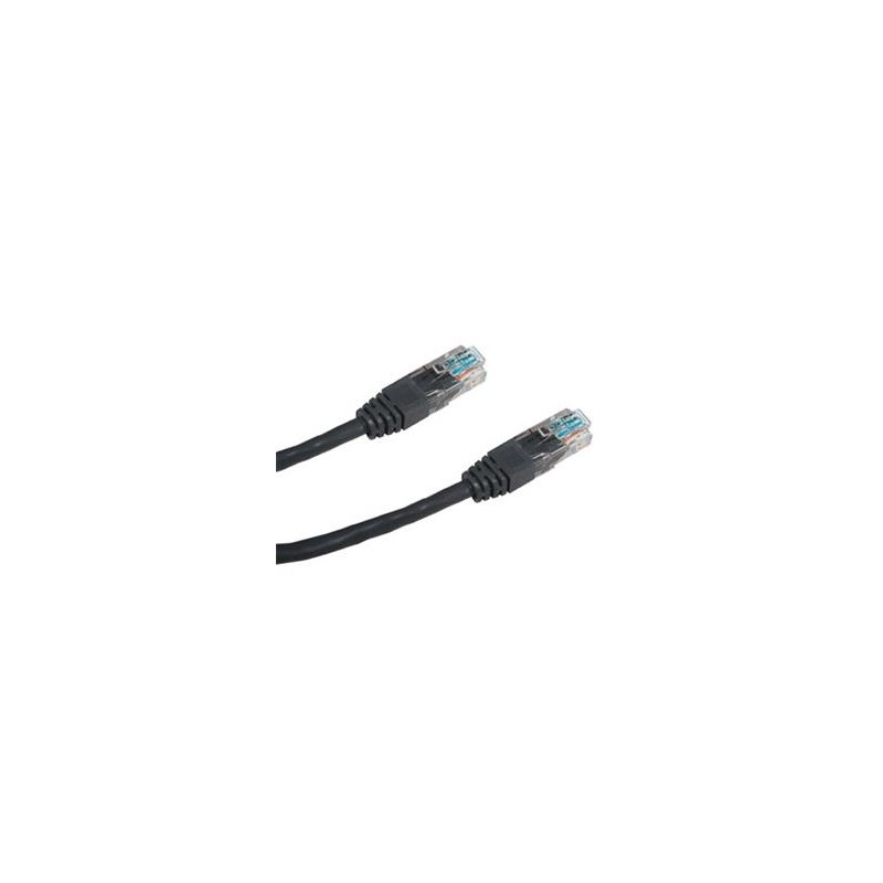 DATACOM Patch cord UTP cat5e 7M černý 1551