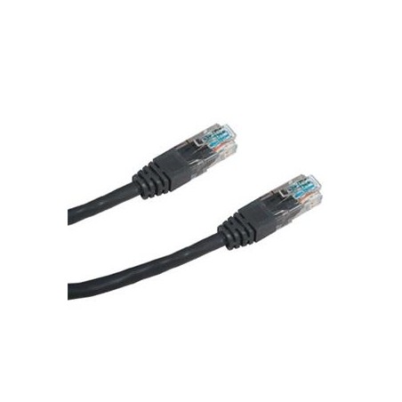 DATACOM Patch cord UTP cat5e 7M černý 1551