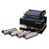 Lexmark originální válec C540X74G, black/color, 30000str., unit + CMYK developer