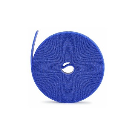 4.6M HOOK-AND-LOOP ROLL 4-PACK/LOOP CABLE TIE - 0.5IN WIDE HKLP1505BL4PK