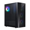 Adata XPG Lander 500/Midi Tower/Transpar./Černá