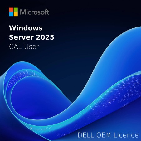 DELL MS CAL 1-pack of Windows Server 2025/2022 User CALs (STD or DC) 634CVFP
