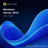 DELL MS CAL 1-pack of Windows Server 2025/2022 User CALs (STD or DC) 634CVFP
