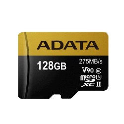 Adata/micro SDXC/128GB/275MBps/UHS-II U3 / Class 10/+ Adaptér